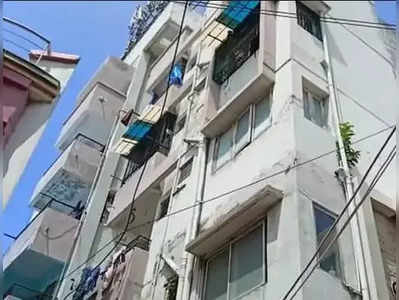 અંકલેશ્વરઃ 5 વર્ષનો બાળક ચોથા માળેથી નીચે પડ્યો, ઘટના CCTVમાં કેદ 