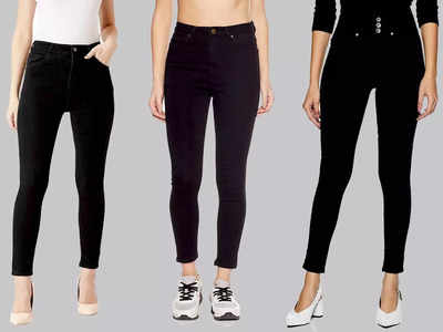 कैजुअल और फॉर्मल दोनों तरह से पहनने के लिए सूटेबल हैं ये कम्फर्टेबल Black Jeans