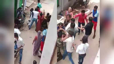 Gwalior News : ससुराल पहुंचकर पति ने पत्नी और ससुर को बेल्ट से पीटा, वीडियो वायरल