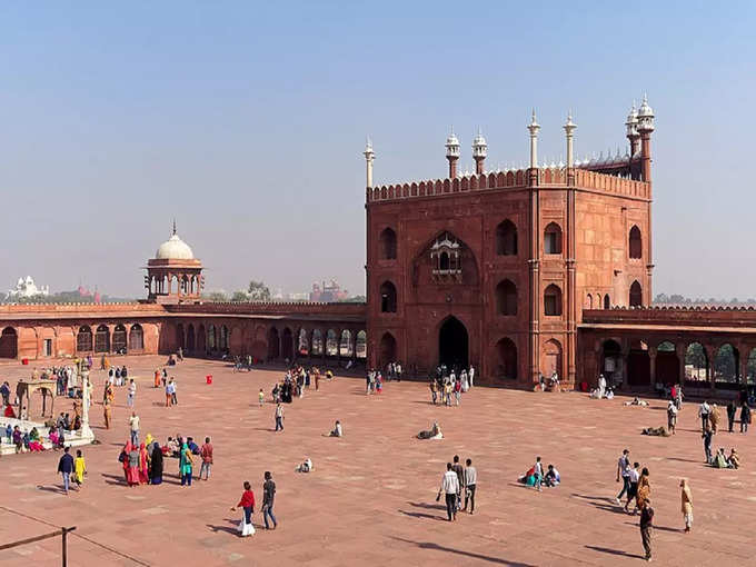 जामा मस्जिद में फोटोशूट - Photoshoot in Jama Masjid in Hindi