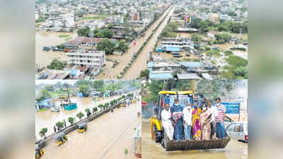 తెలంగాణలో కుమ్మేస్తున్న వర్షాలు.. 120 ఏళ్ల రికార్డు గల్లంతు, నీటమునిగిన వరంగల్, సిరిసిల్ల