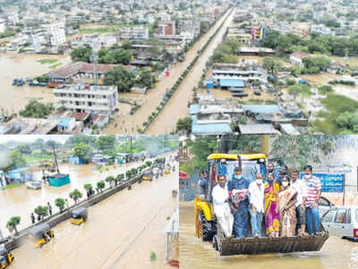 తెలంగాణలో కుమ్మేస్తున్న వర్షాలు.. 120 ఏళ్ల రికార్డు గల్లంతు, నీటమునిగిన వరంగల్, సిరిసిల్ల