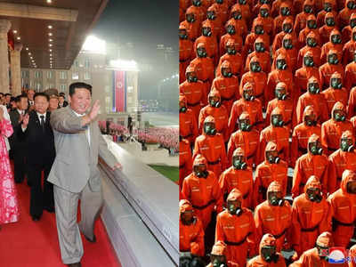 उत्तर कोरिया: अजीब परेड में नजर आए किम जोंग उन, लोगों ने कहा, डाइट चार्ट बताओ