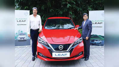 World EV Day निमित्त Nissan ने कपिल देव यांना गिफ्ट केली Leaf EV, सिंगल चार्जमध्ये 360Km रेंज