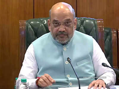 amit shah reviews security situation : तालिबान इफेक्ट! अमित शहांनी घेतली उच्चस्तरीय बैठक; NSA डोवल, जनरल नरवणे उपस्थित