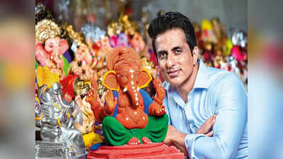 Sonu Sood: వినాయక వేడుకల్లో రియల్ హీరో.. గణపతి అందరని ఆశీర్వదించాలంటూ.. 