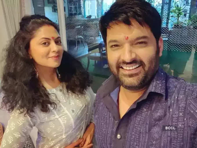 Kavita-Kaushik with Kapil sharma