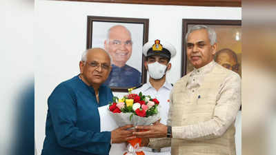 Gujarat New CM LIVE: सोमवार दोपहर 2.20 बजे मुख्‍यमंत्री पद की शपथ लेंगे भूपेंद्र पटेल, नड्डा ने दी बधाई