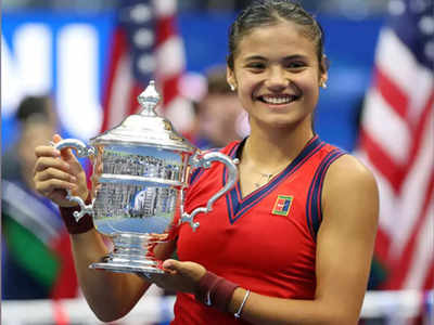 US Open 2021: अमेरिकन ओपन: गेल्या ५३ वर्षात असे घडले नाही, एम्मा रादुकानूला विजेतेपद