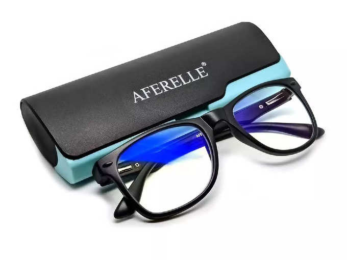 AFERELLE® Silvercare Premium Blue Ray Cut Blue Light Filter Computer Glasses With Antiglare for Eye protection And Also Specialized Lens For Night...