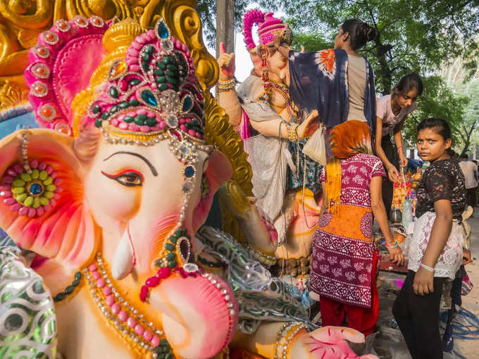 दिल्ली में गणेश चतुर्थी - Ganesh Chaturthi in Delhi in Hindi