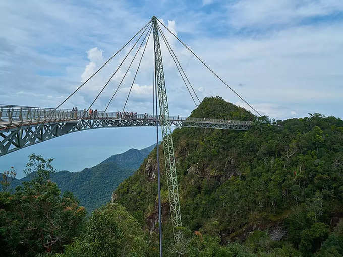 लंगकावी स्काई ब्रिज, मलेशिया - Langkawi Sky Bridge, Malaysia in Hindi