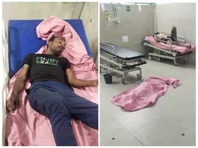 लखनऊ: बलरामपुर अस्पताल के इमरजेंसी का हाल बेहाल, डॉक्टर के इंतजार में बेड से लेकर जमीन पर तड़प रहे मरीज