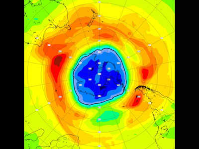 Ozone Hole: दक्षिणी ध्रुव पर ओजोन परत में छेद अंटार्कटिका से भी बड़ा, तोड़ा 40 साल का रेकॉर्ड