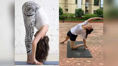 <strong>Yoga Pose :</strong> शरीरातील सर्व ब्लॉक नसा खोलण्यासाठी व ब्लड फ्लो, ब्लड सर्क्युलेशन किंवा रक्तप्रवाह वाढवण्यासाठी करा 5 मिनिटांची ‘ही’ साधीसोपी योगासने!