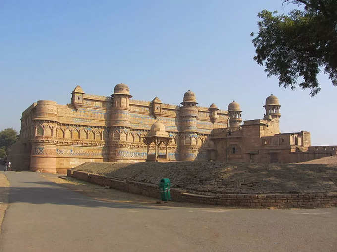 ग्वालियर में मान मंदिर पैलेस - Man Mandir Palace in Gwalior in Hindi
