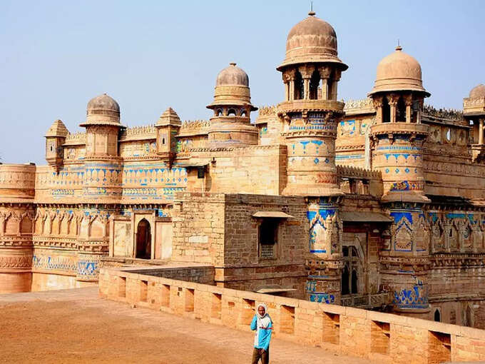 ग्वालियर में ग्वालियर का किला - Gwalior Fort in Gwalior In Hindi