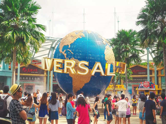 सिंगापुर में यूनिवर्सल स्टूडियो - Universal Studios in Singapore in Hindi