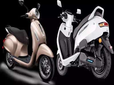 TVS iQube ने केली Bajaj Chetak वर मात, Electric Scooter ची डिमांड वाढली; बघा डिटेल्स