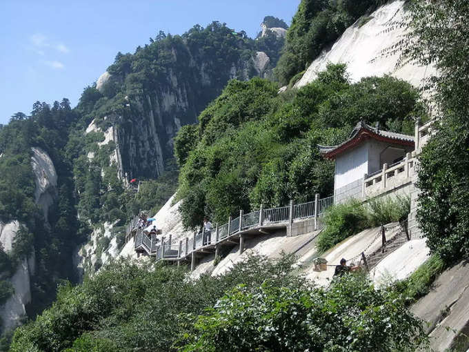 माउंट हुआ चीन - Mount Hua, China in Hindi