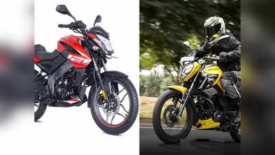 TVS Raider 125 Vs Bajaj Pulsar NS125 : कोणती आहे १२५ सीसीची बेस्ट बाइक? २ मिनिटात बघा डिटेल्स