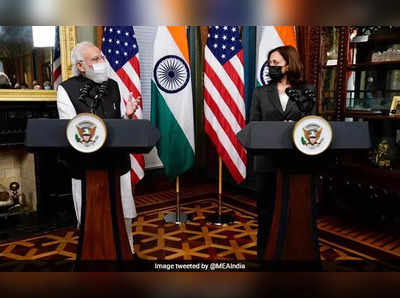 Modi US Tour భారత్-అమెరికా సహజ భాగస్వాములు.. మీరు ఇండియాకు రావాలి.. కమలాకు మోదీ ఆహ్వానం