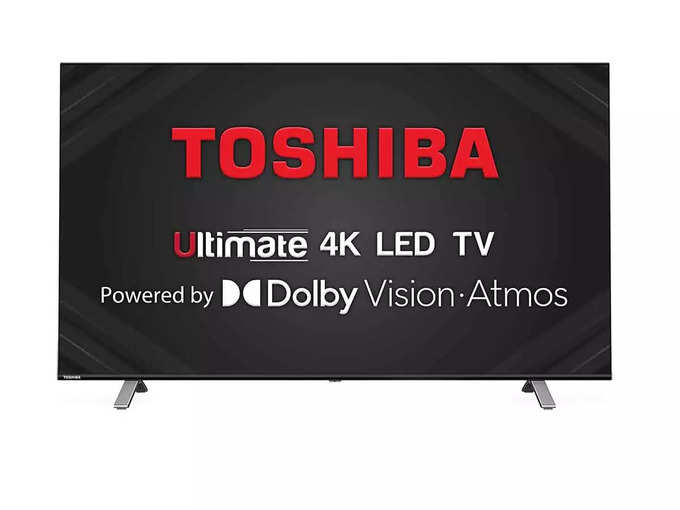 Toshiba 139 cm (55 inches) Vidaa OS Ultra HD 4K Smart LED TV 55U5050 (2020 Model, Black)