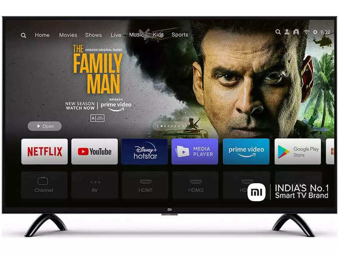 Mi 80 cm (32 inches) Android Smart HD Ready LED TV 4A PRO (2019 Model, Black)