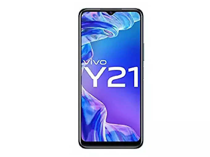 Vivo Y21 (Midnight Blue, 4GB RAM, 64GB Storage) with No Cost EMI/Additional Exchange Offers