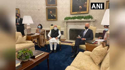 Modi Biden Talks : पीएम मोदी के साथ बैठक के पहले जो बाइडन का ट्वीट, बताया- किन मुद्दों पर होगी बातचीत