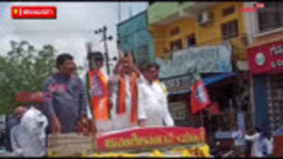 ಕಲಬುರಗಿಯಲ್ಲಿ ಖೂಬಾ ಜನಾಶೀರ್ವಾದ ಯಾತ್ರೆ!