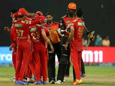 IPL 2021: पंजाब के बोलर्स ने किया कमाल, हैदराबाद को रोमांचक मैच में 5 रन से हराया