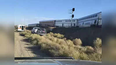अमेरिका में पटरी से उतरी ट्रेन, डिब्बे पलटने से 3 यात्रियों की मौत, कई घायल