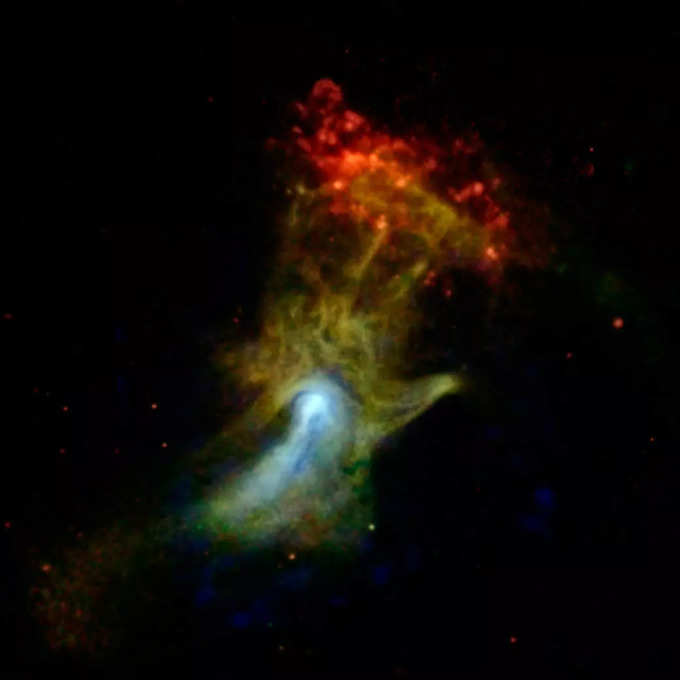 నాసా దేవుడి చెయ్యి (Image credit: NASA/JPL-Caltech/McGill)