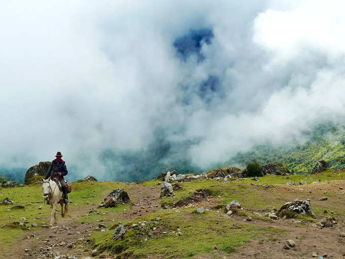 सिक्किम की युमथांग घाटी में घुड़सवारी - Horse riding in the Yumthang Valley of Sikkim in Hindi
