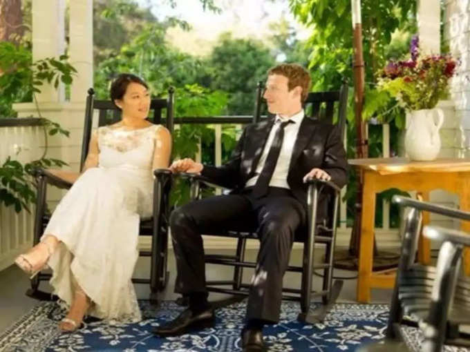 mark zuckerberg with wife