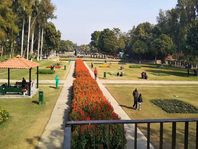 चंडीगढ़ में टेरेस्ड गार्डन - Terraced Garden in Chandigarh in Hindi