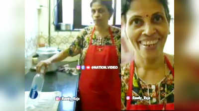 Video: తల్లి తల్లే.. బాటిల్ ఛాలెంజ్‌లో కొడుక్కి షాక్.. టాలెంట్ అదుర్స్
