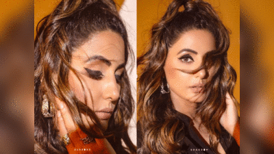 Hina Khan Eye Makeup Looks: रास्ते और ऑफिस में होगा ऐसे नैनों से सामना, फेस मास्क से झांक रही हैं हिना खान की तरह सजी हुई आंखें