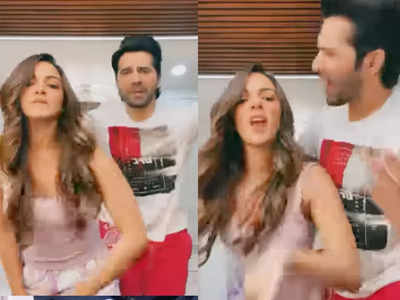 Kiara Advani और Varun Dhawan ने दिलजीत दोसांझ के Lover सॉन्ग पर किया ऐसा डांस, वीडियो वायरल