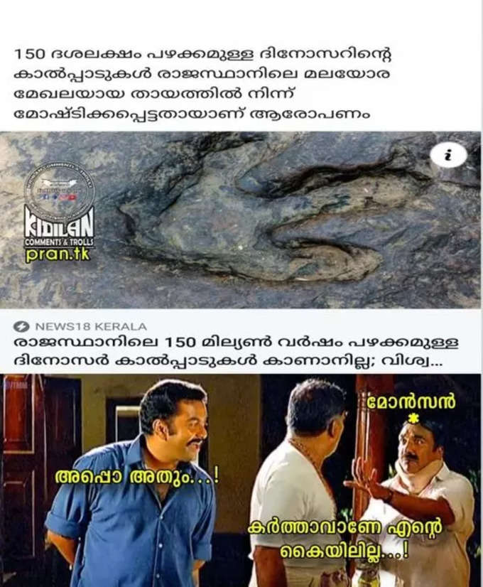 ​ദിനോസറിന്റെ മുട്ടയാണേൽ കണ്ടേക്കാം