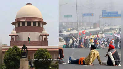 farmers protest supreme court : शेतकरी आंदोलनावर सुप्रीम कोर्ट बरसले; म्हणाले, तुम्ही शहराचा गळा घोटला...