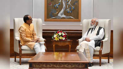 shivraj singh chouhan : PM मोदींना भेटले मुख्यमंत्री चौहान, आठवड्यातला दुसरा दिल्ली दौरा