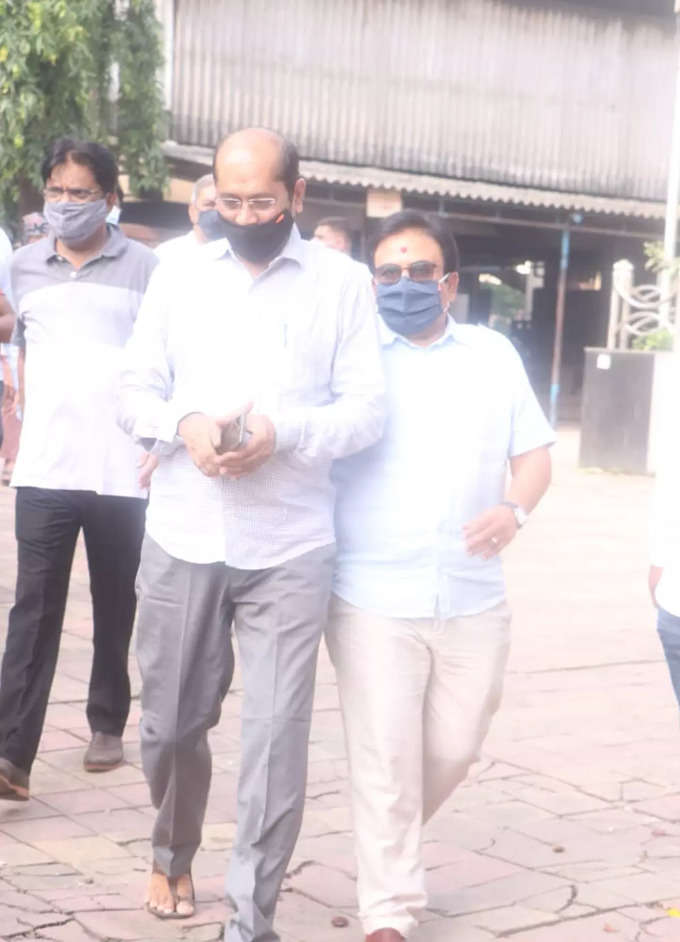 Ghanshyam Nayak last rites in Kandiwali west