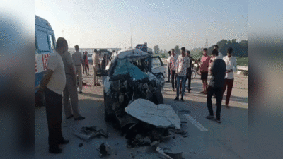 Expressway accident: दिल्ली-मेरठ एक्सप्रेसवे पर हादसा, बिजनौर के रहने वाले एक ही परिवार के पांच लोगों की मौत, 7 महीने का मासूम बचा