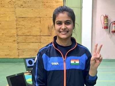 ISSF Junior World Championship : मनु भाकरचा ट्रिपल धमाका; पदकतालिकेत भारत अव्वलस्थानी