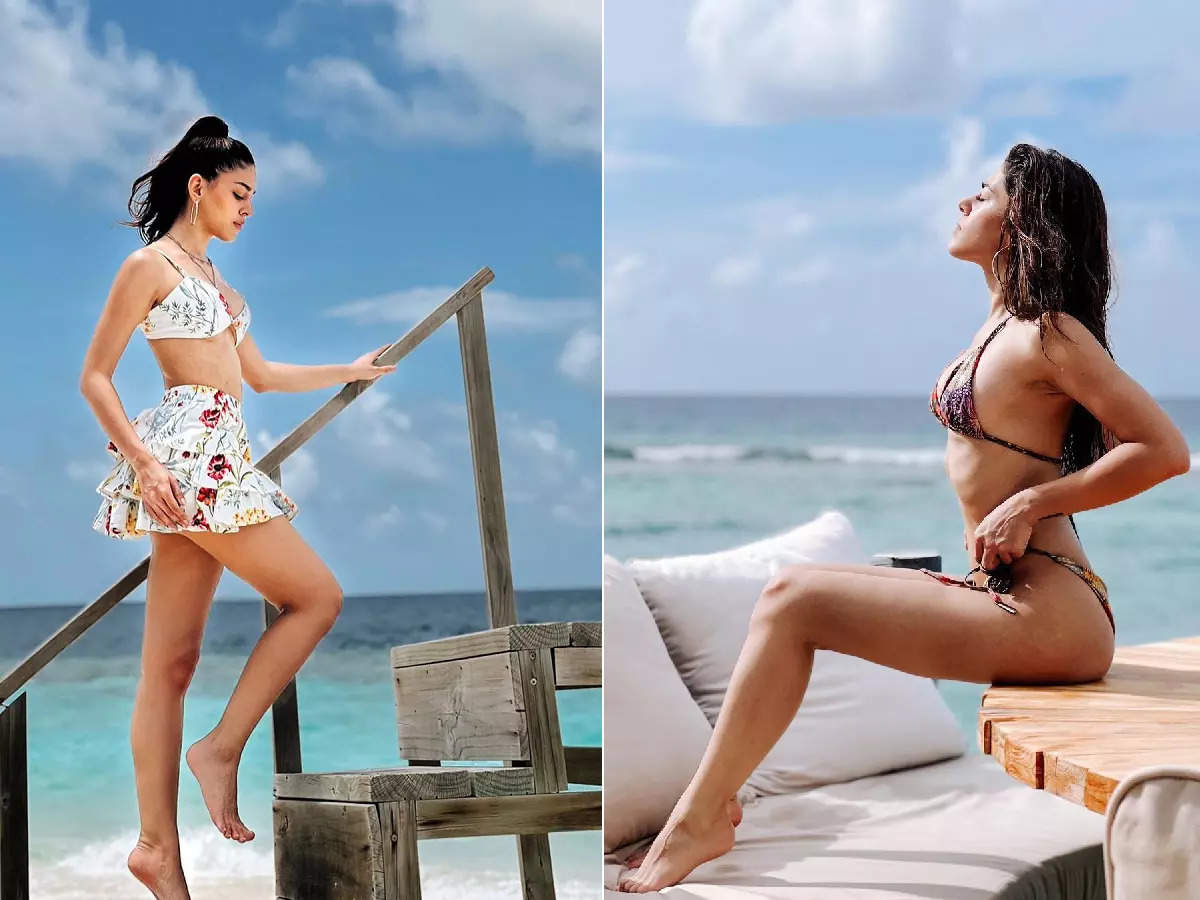 Beach Fashion: Alaya Furniturewalla's Bikini Looks