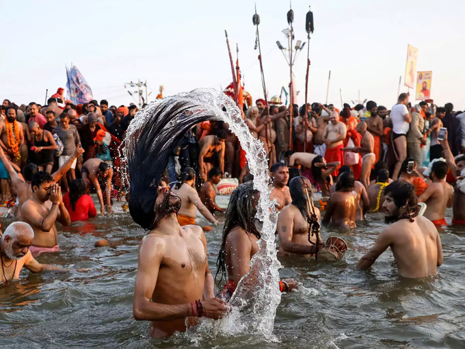 holy river bathing