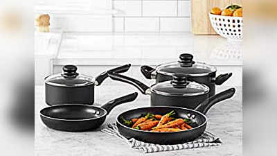 नॉन-स्टिक कोटिंग वाले इन Cookware Set में बनाएं स्वादिष्ट भोजन, कढ़ाई और पैन के साथ मिलेंगे कई कॉम्बो सेट