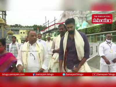 శ్రీవారిని దర్శించుకున్న సినీ నటుడు భరత్ రెడ్డి..